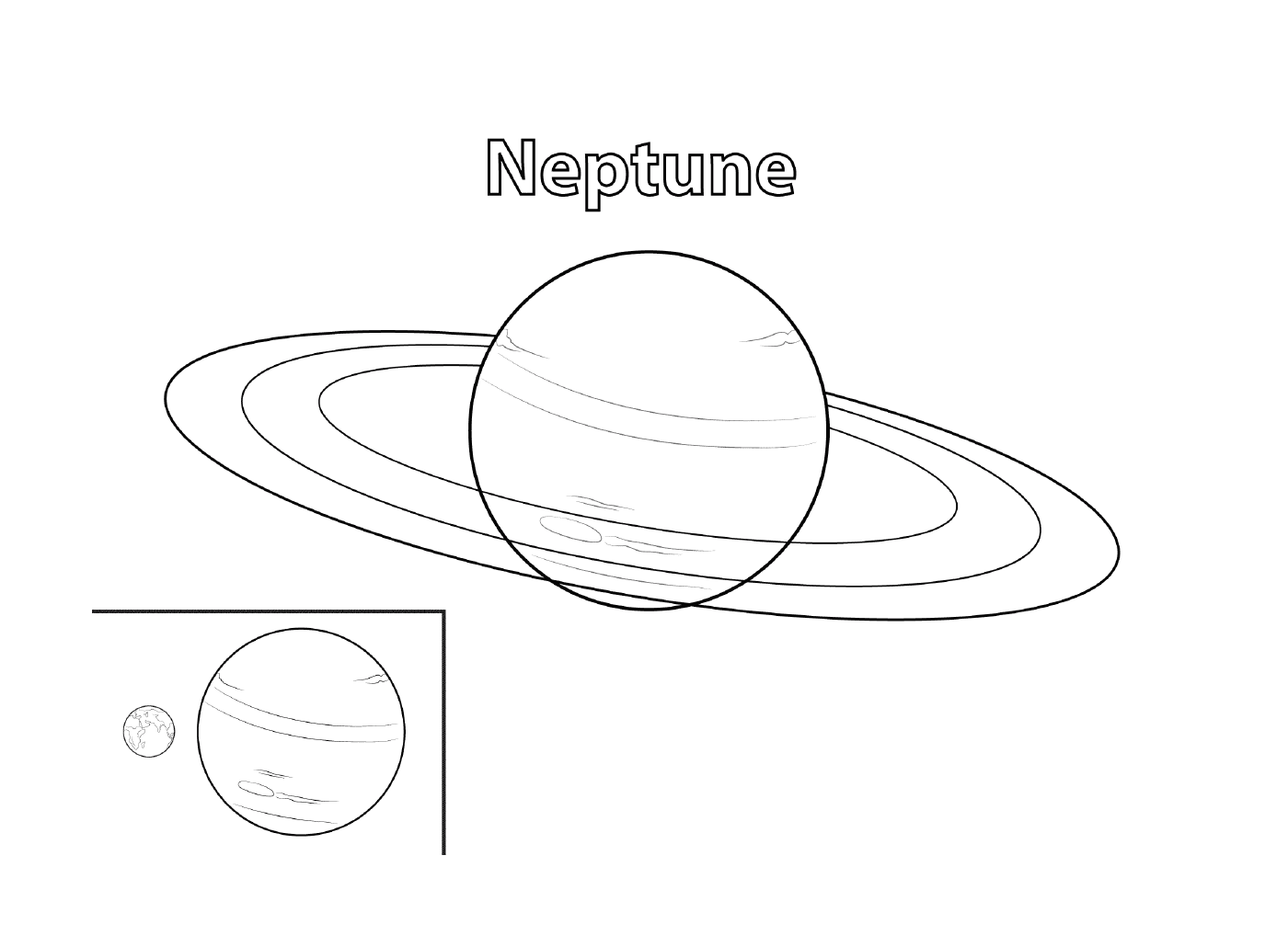   Planète Neptune mystérieuse 