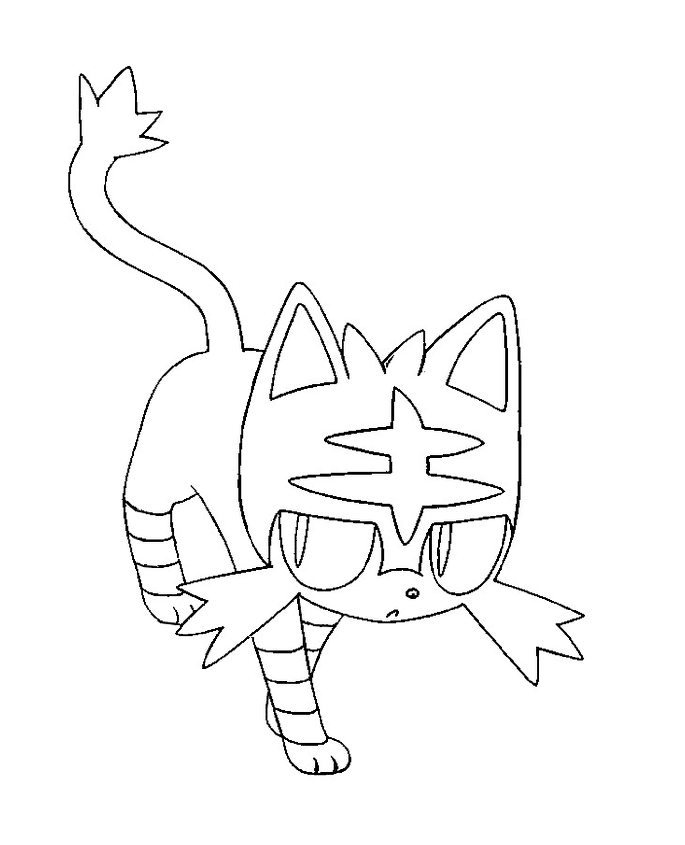   Flamiaou, un chat dessiné 