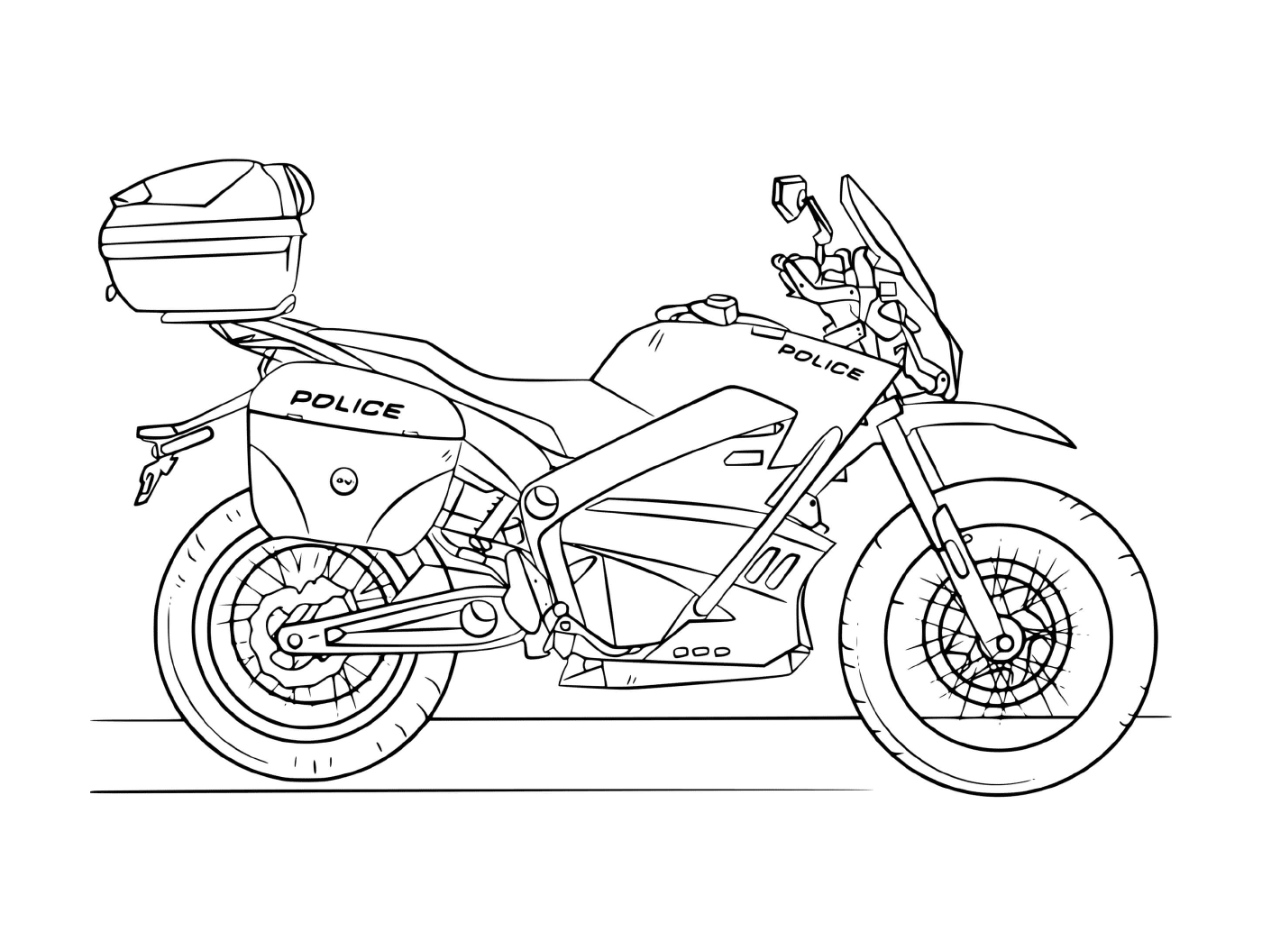   Moto police motorcycle 
