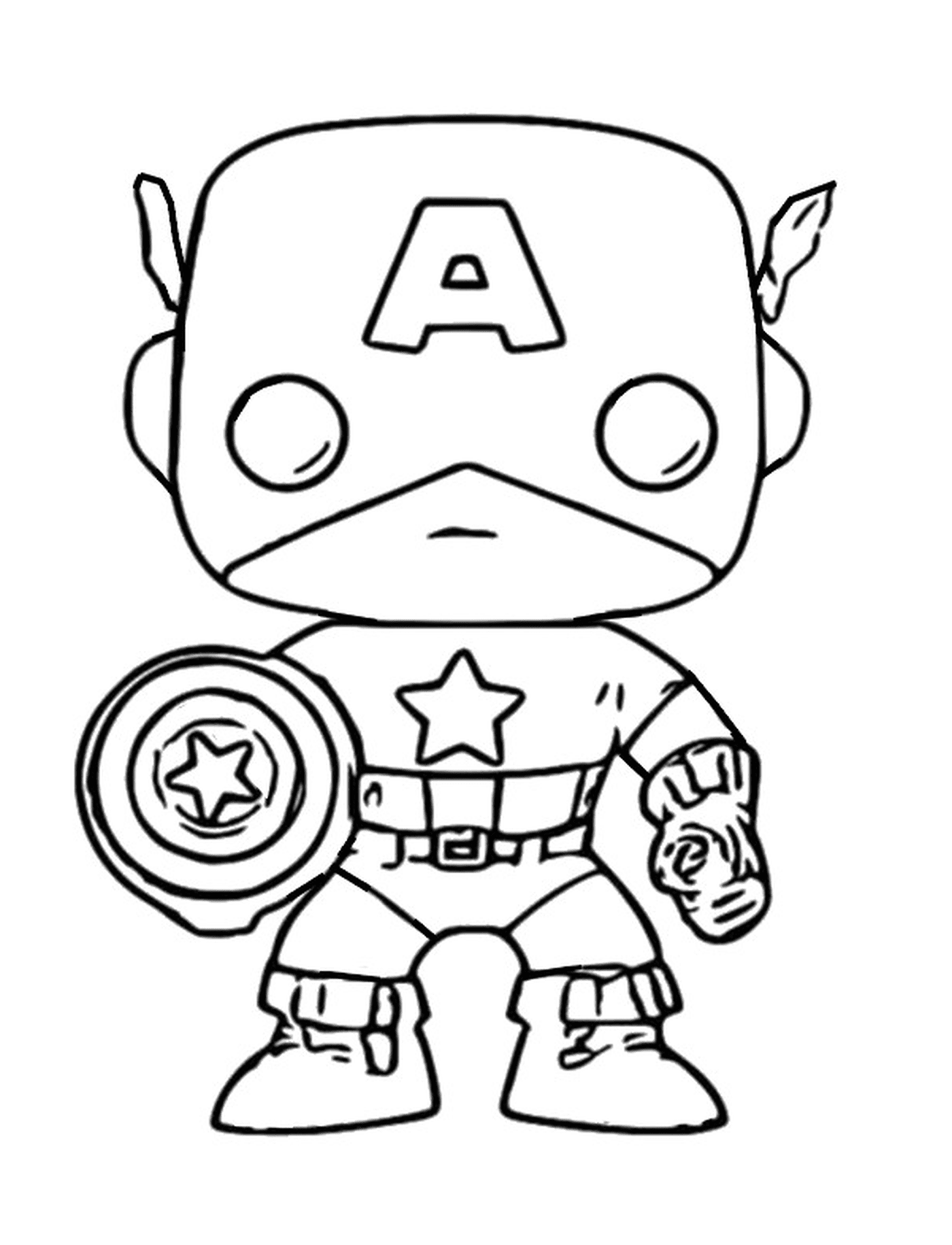   Captain America, figurine Funko Pop 