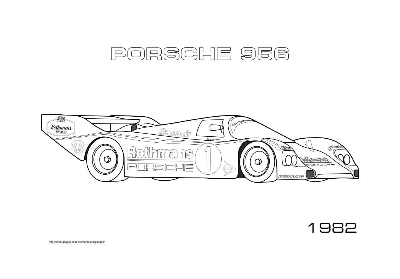   Porsche 956 de 1982 