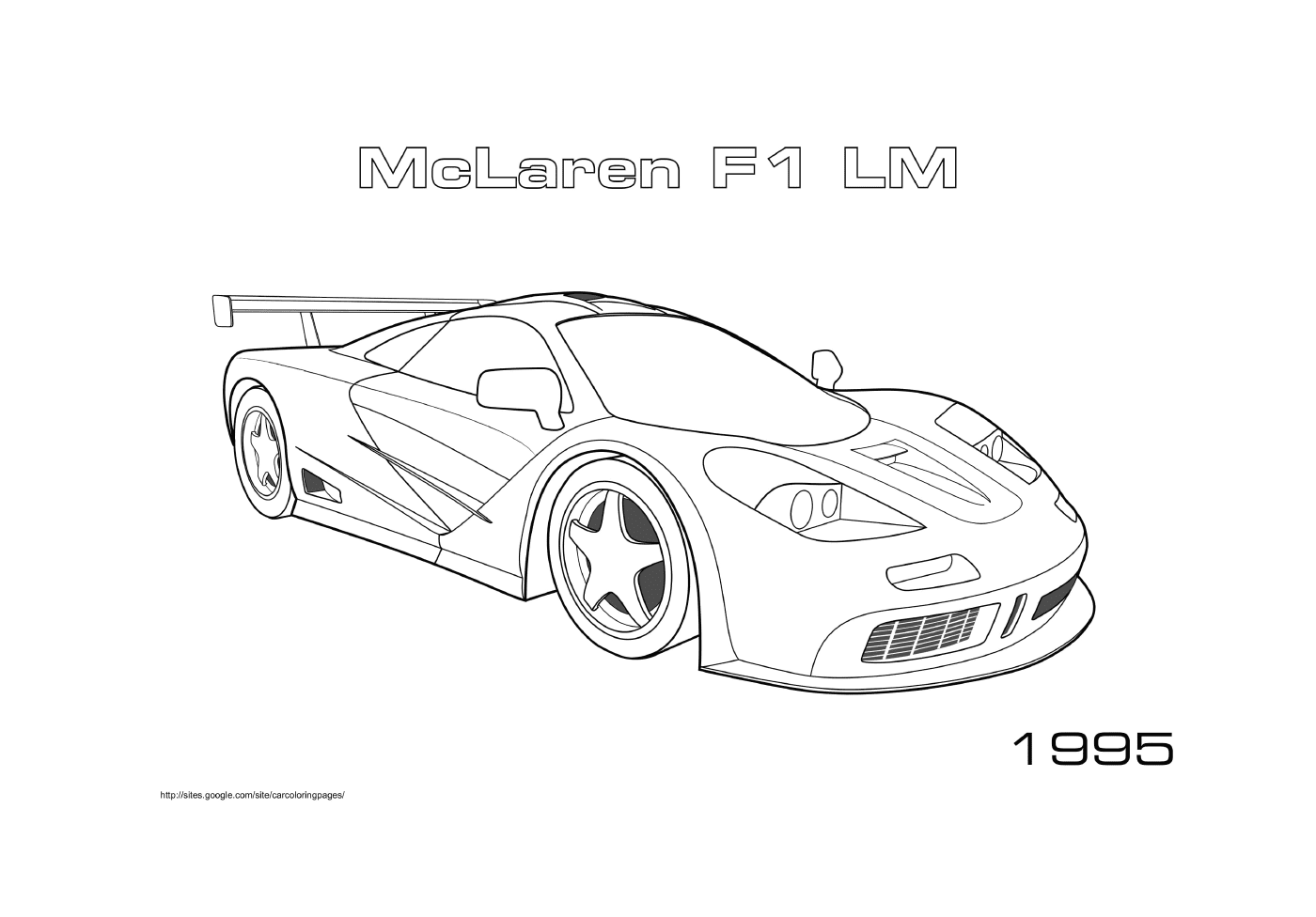   McLaren F1 Lm de 1995 