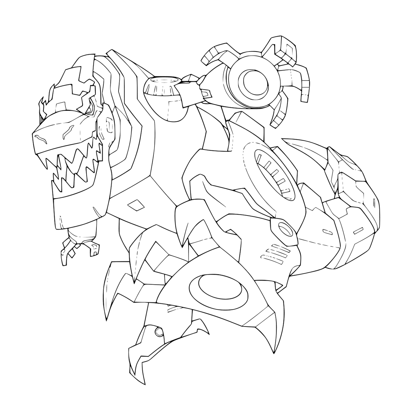   Grimlock, robot dinosaure Transformers 