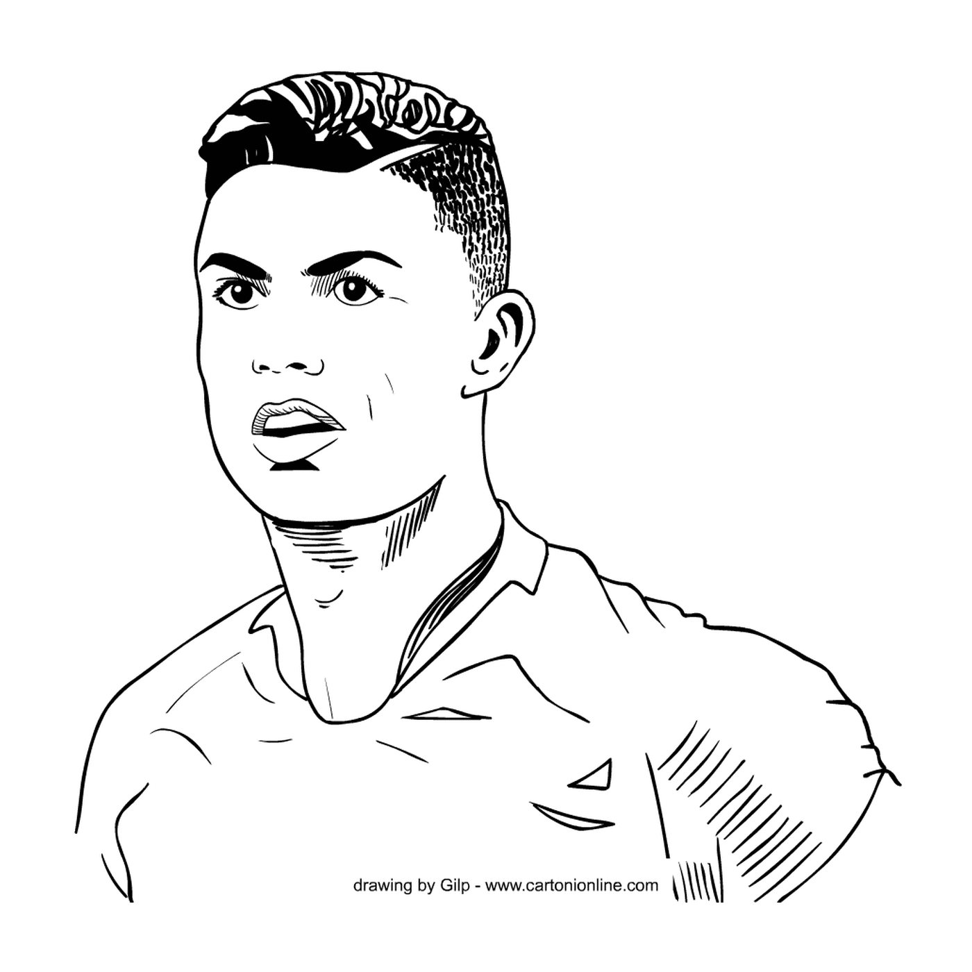   Cristiano Ronaldo, footballeur portugais 