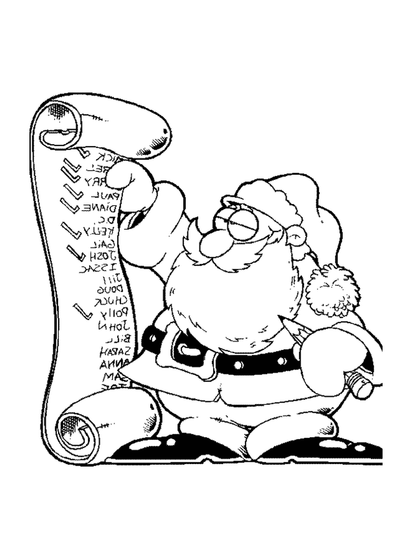   Liste de Père Noël 