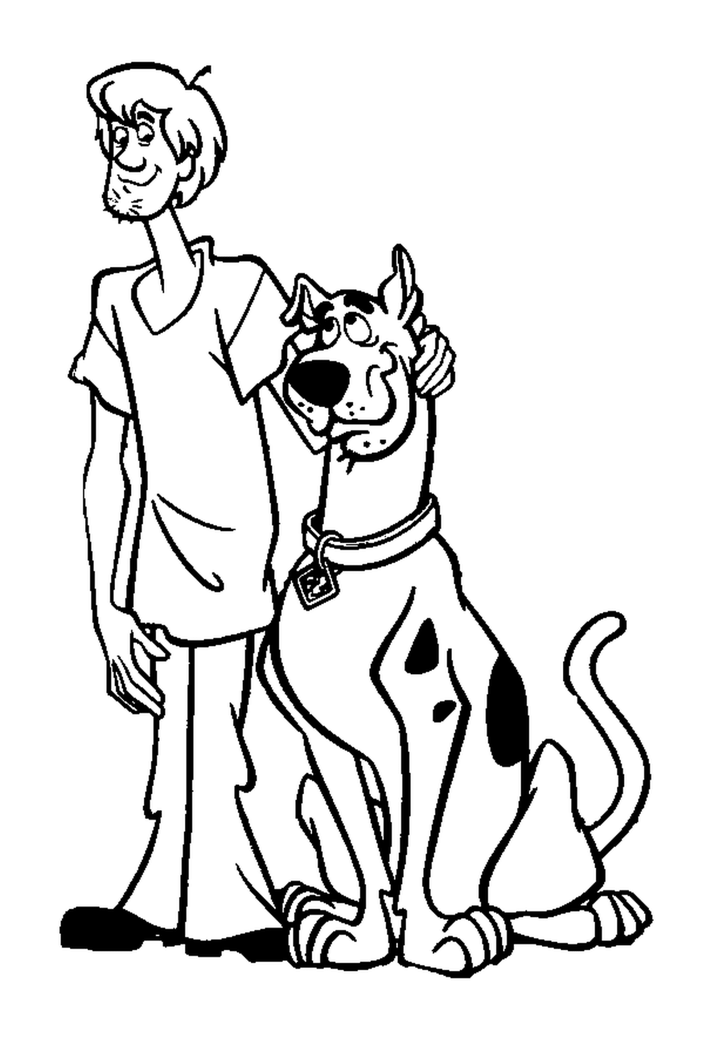   Sammy avec Scooby-Doo 