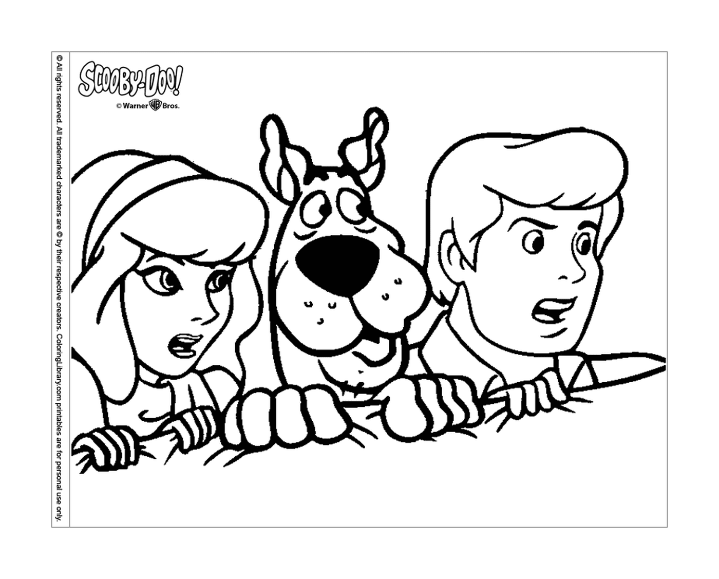   Le groupe de Scooby-Doo 