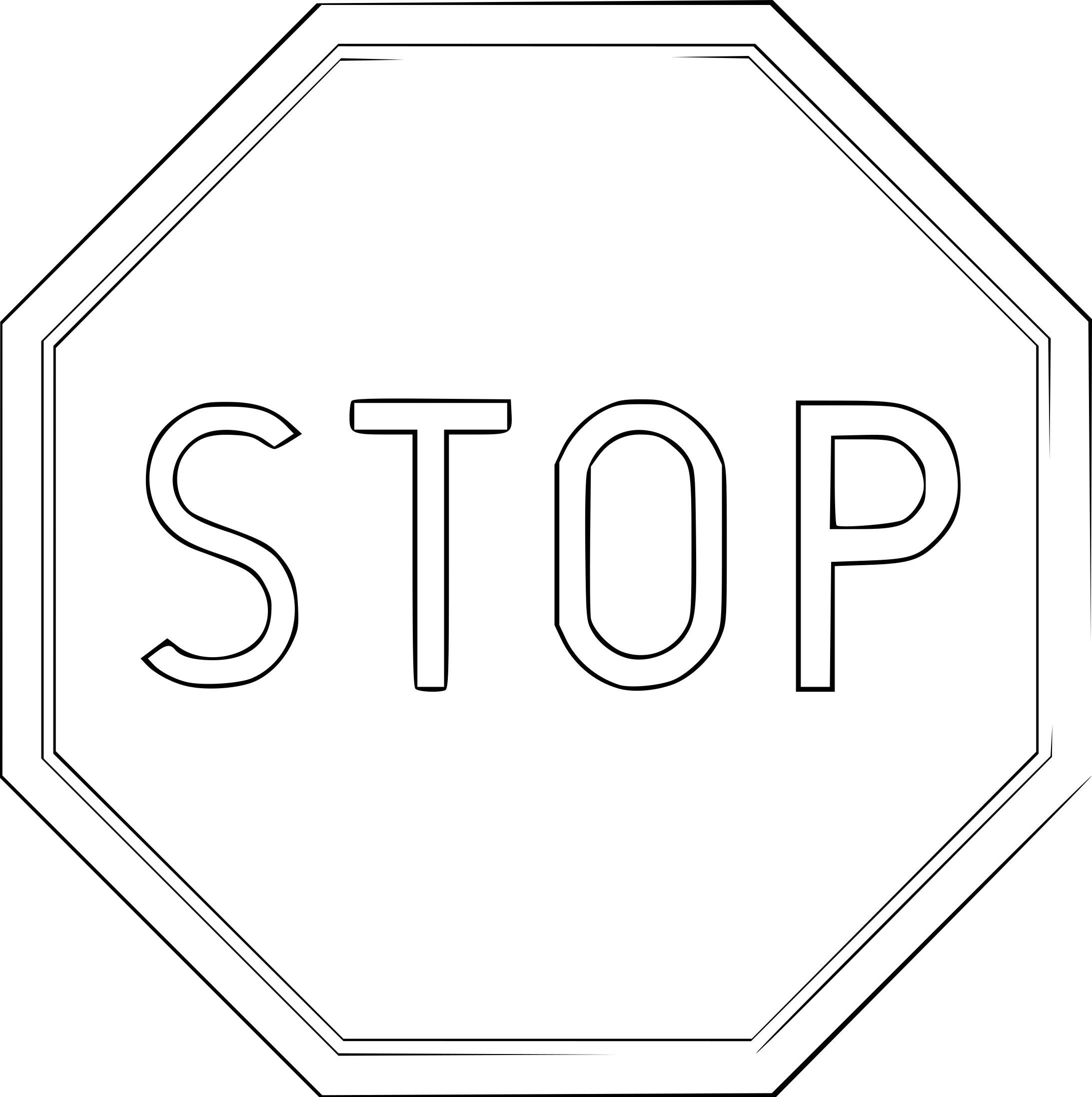   Panneau stop, arrêt, sécurité routière 