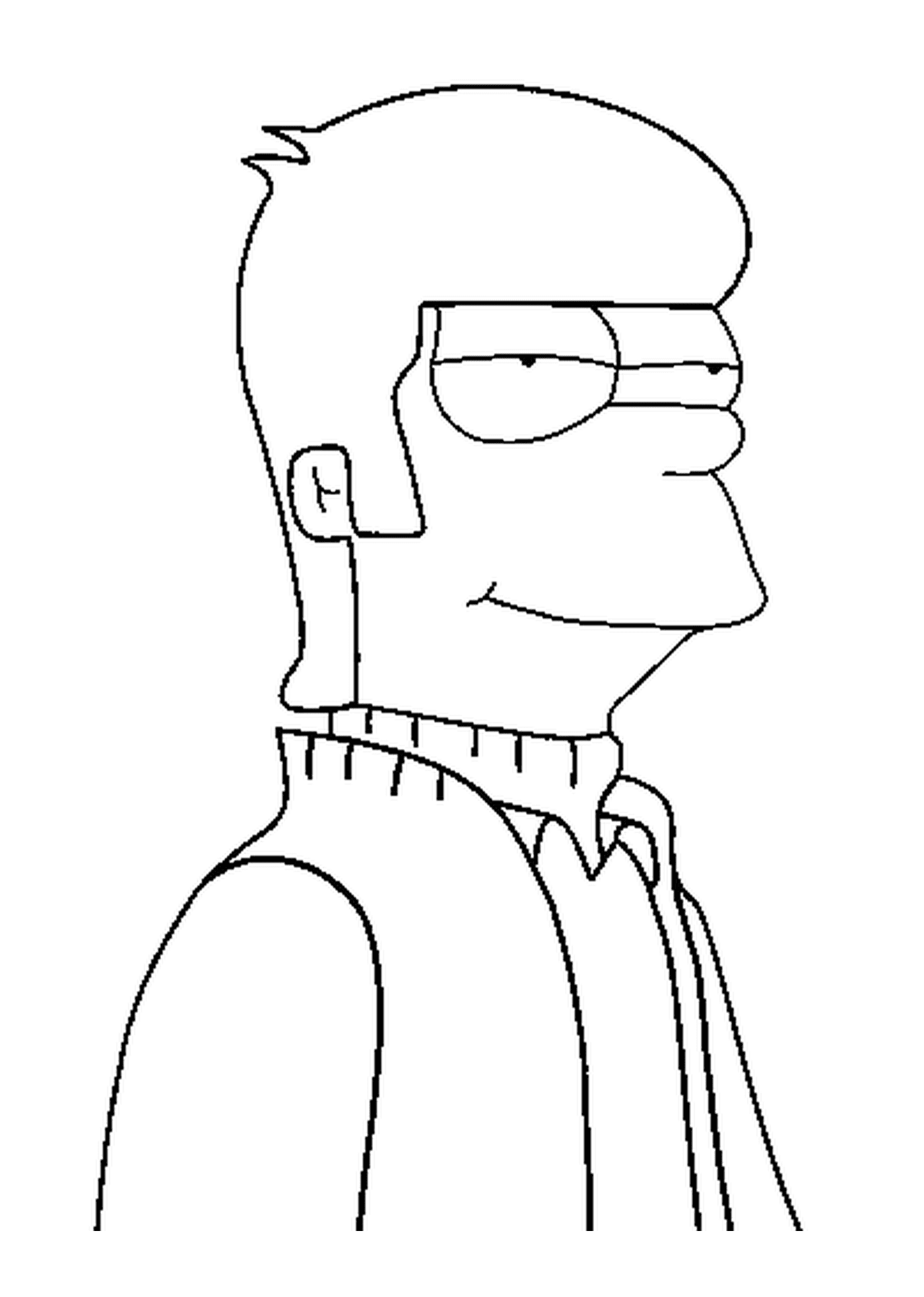   Homer Simpson, jeune et espiègle 