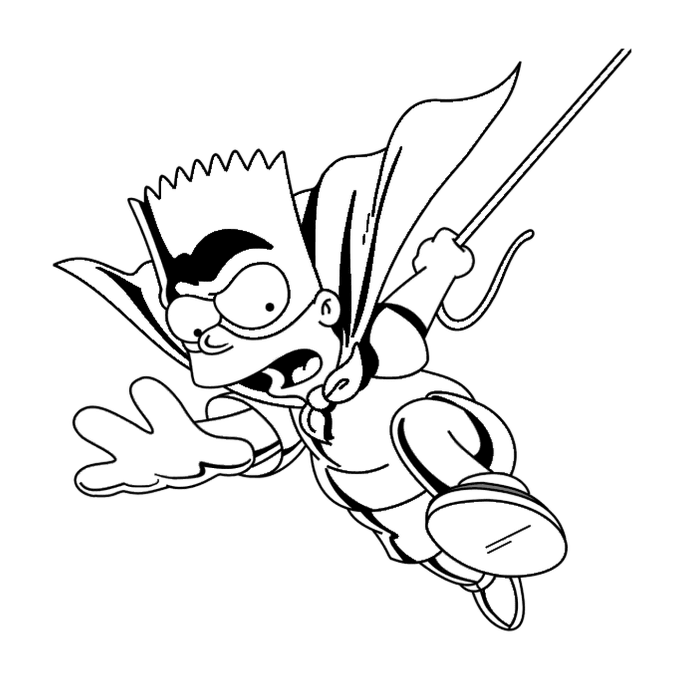   Bart en super-héros 
