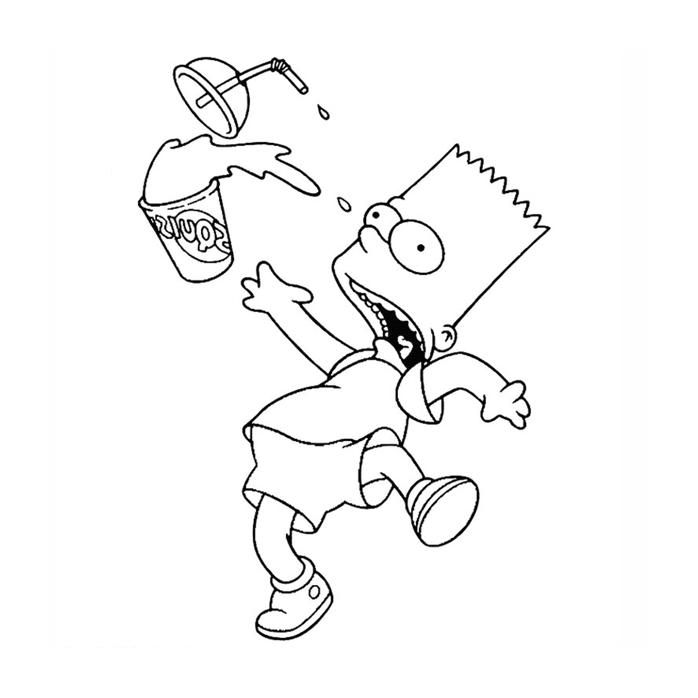   Bart Simpson malicieux 