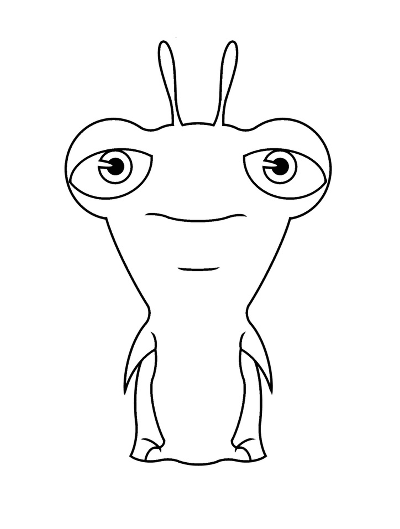   Lavalynx, personnage de dessin animé aux grands yeux 