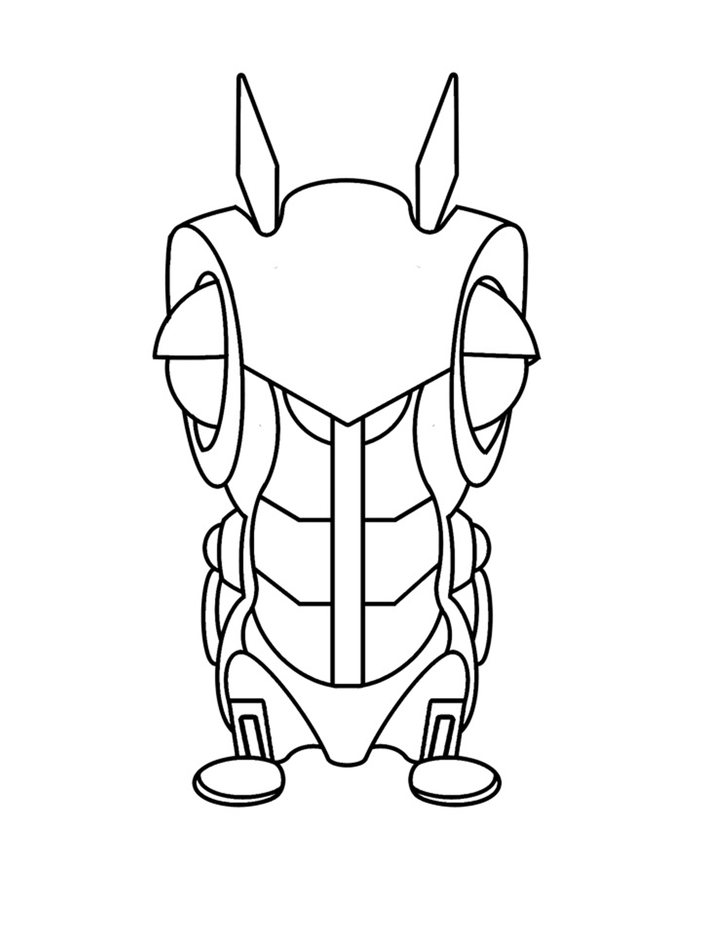   Roboslug, personne portant une armure corporelle 