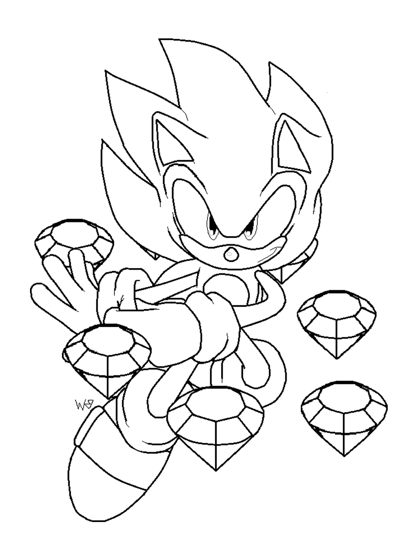   Sonic super puissant 