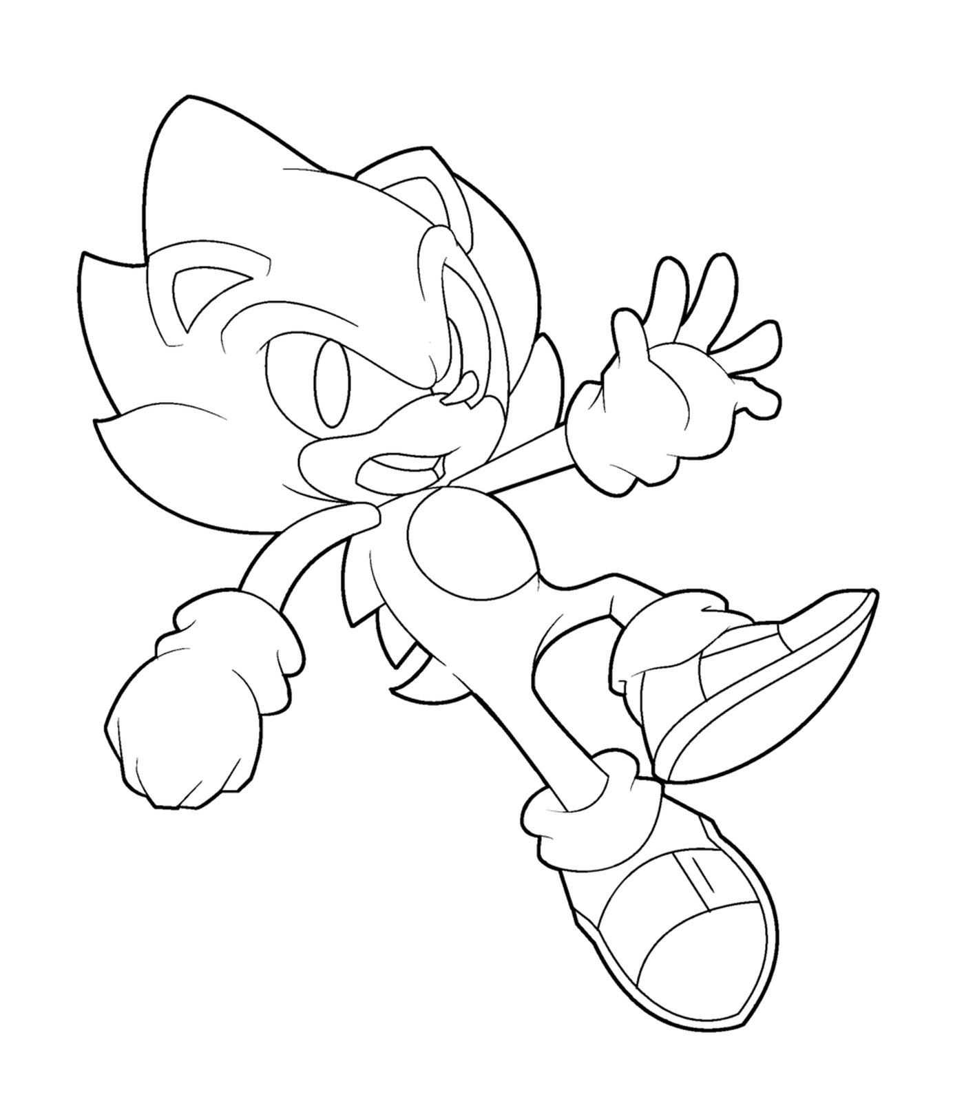   Super Sonic énergique 
