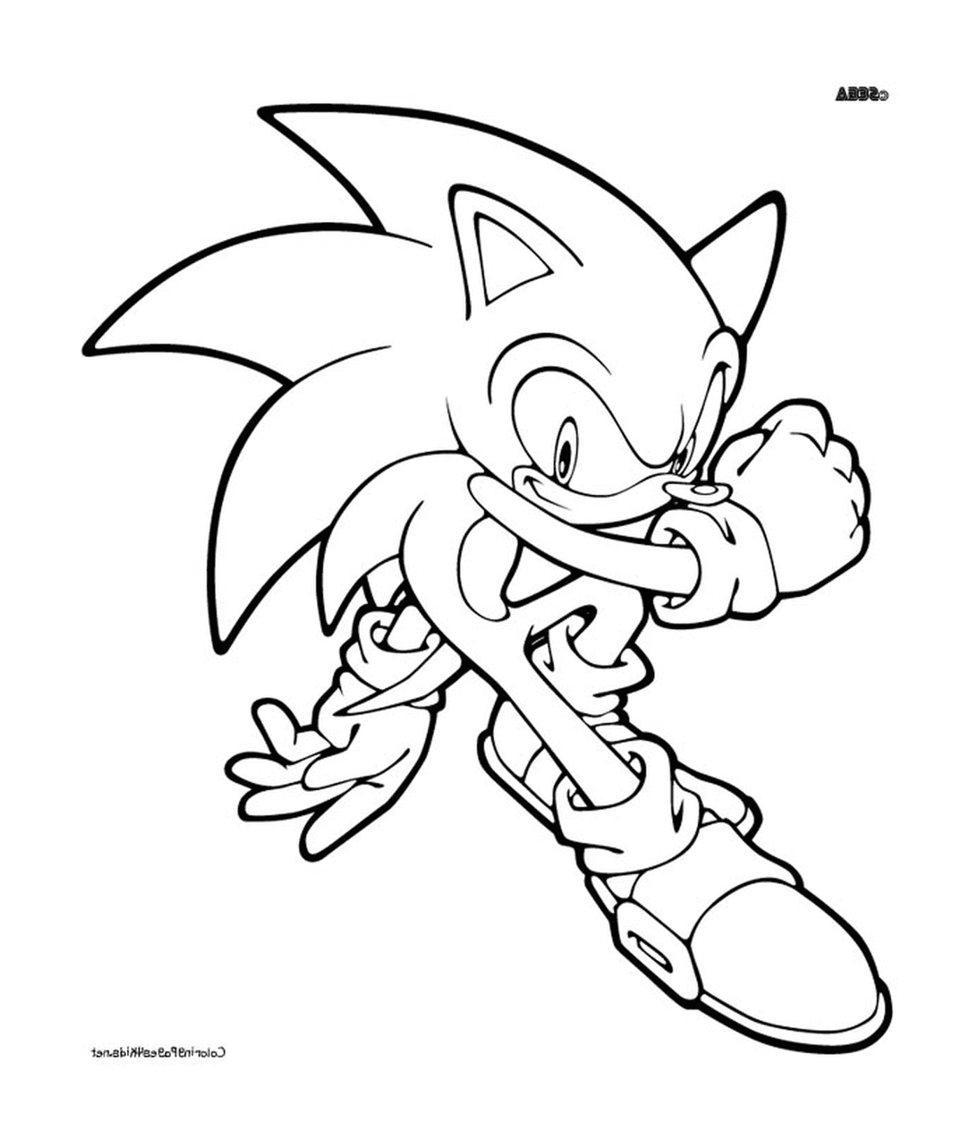   Super Sonic énergique 
