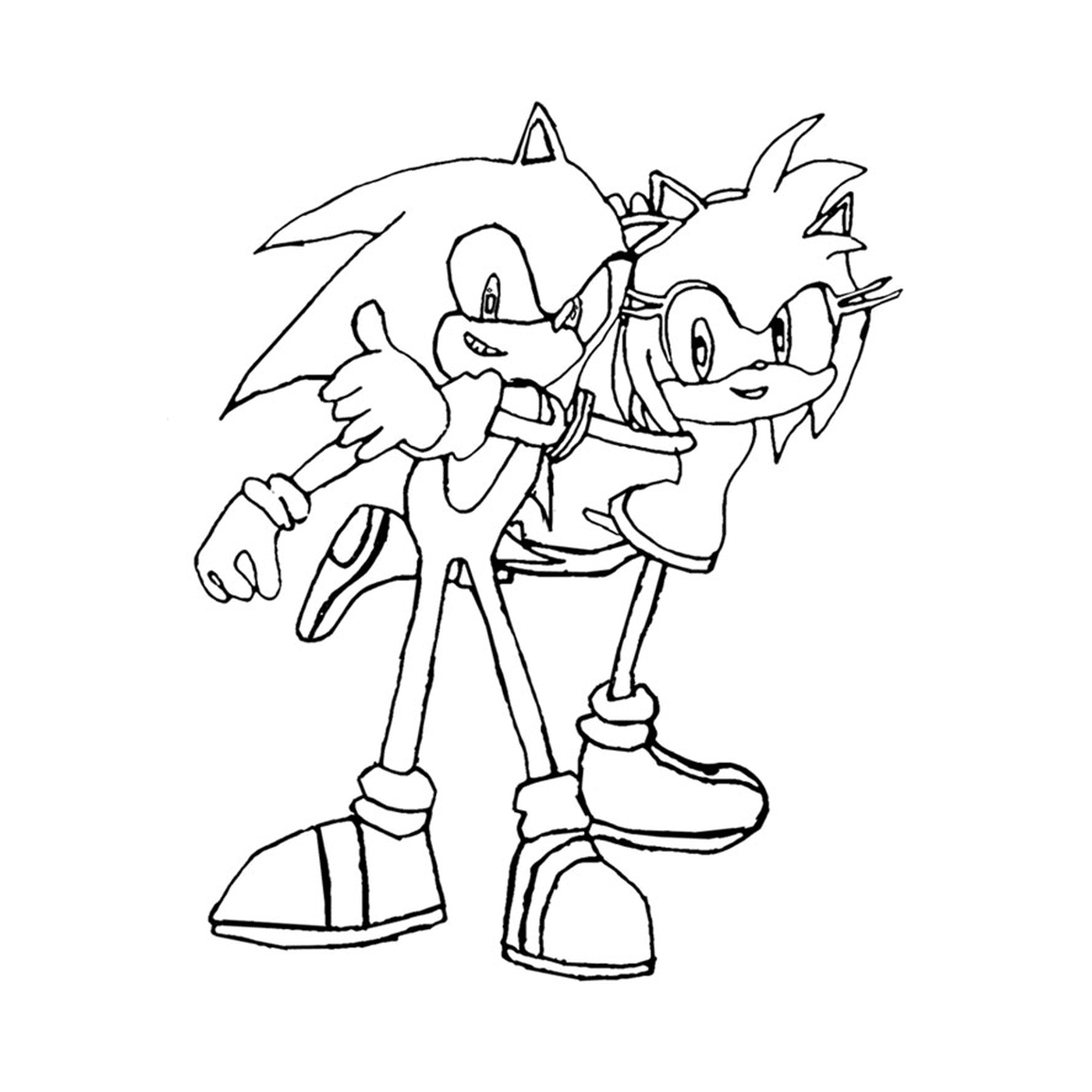   Sonic et ses amis réunis 