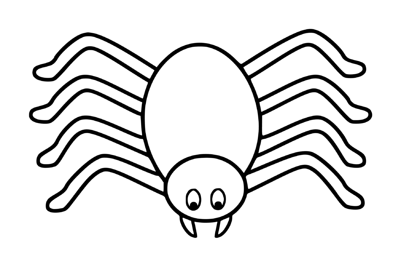   Une araignée simple et facile 