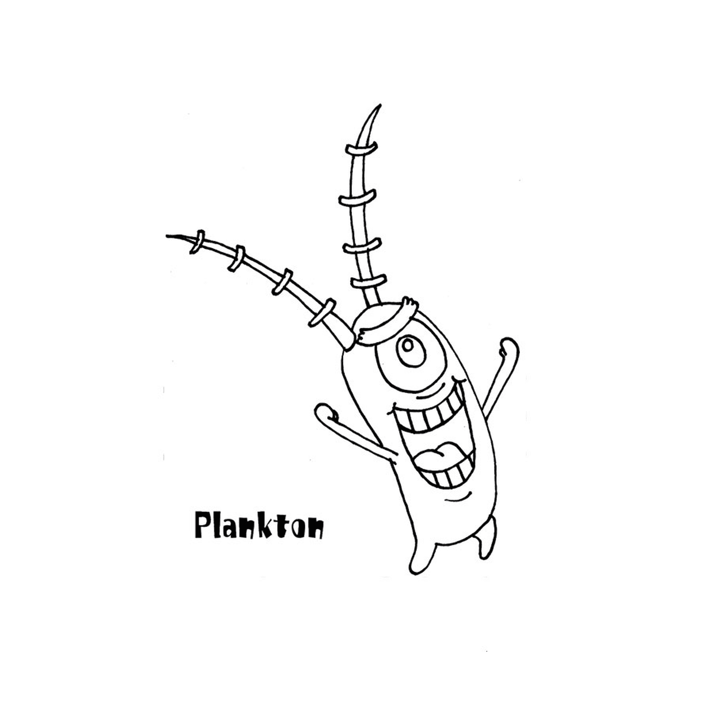   Plankton de Bob l'éponge 