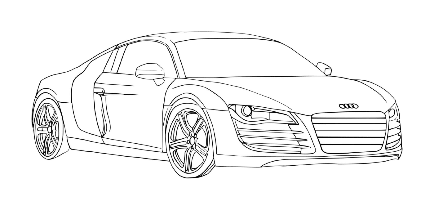   Voiture de sport Audi 