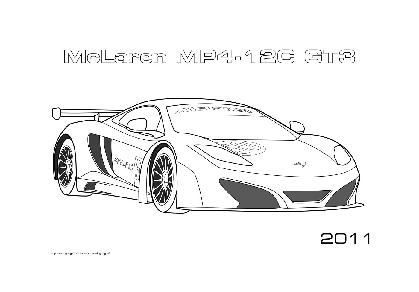   McLaren MP4-12C GT3 2011 