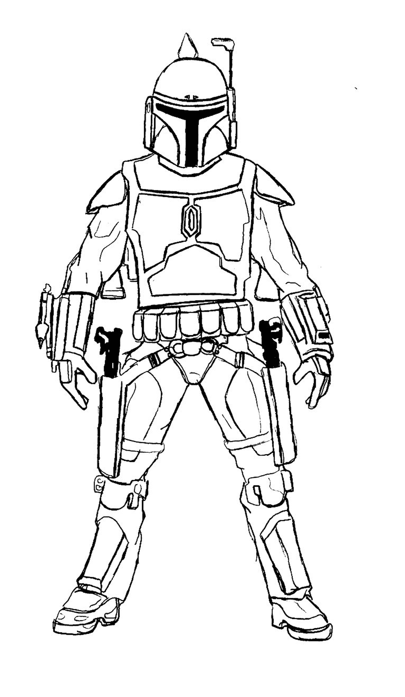   Clone trooper de Star Wars 