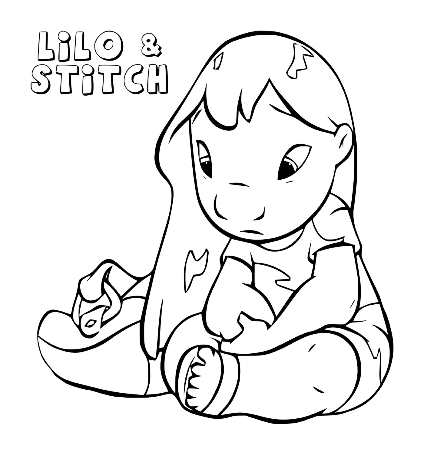   Lilo s'ennuie sans Stitch 