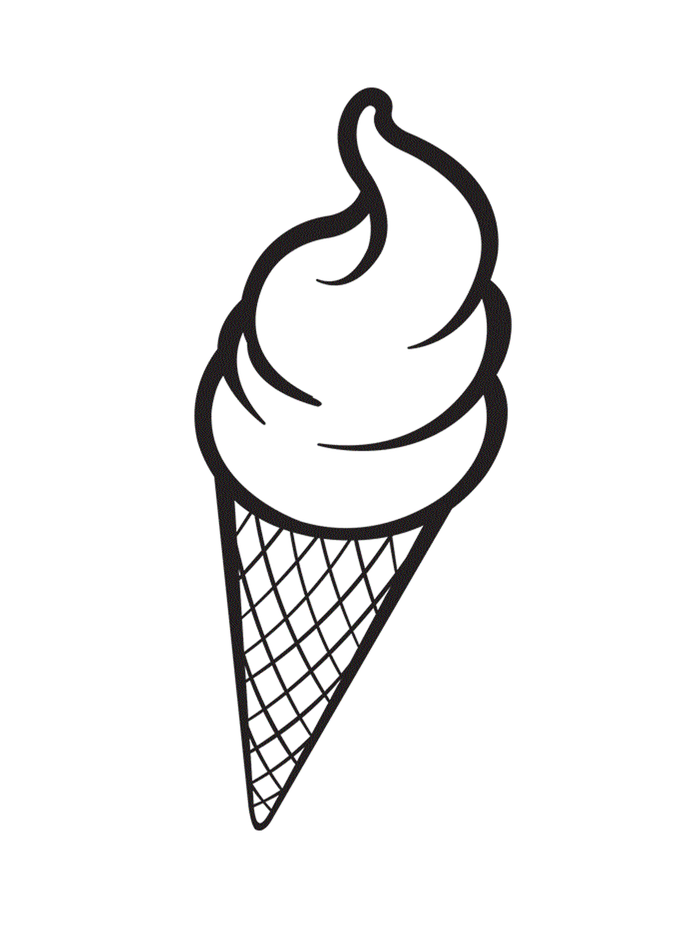   Délicieuse crème glacée pour les vacances d'été 