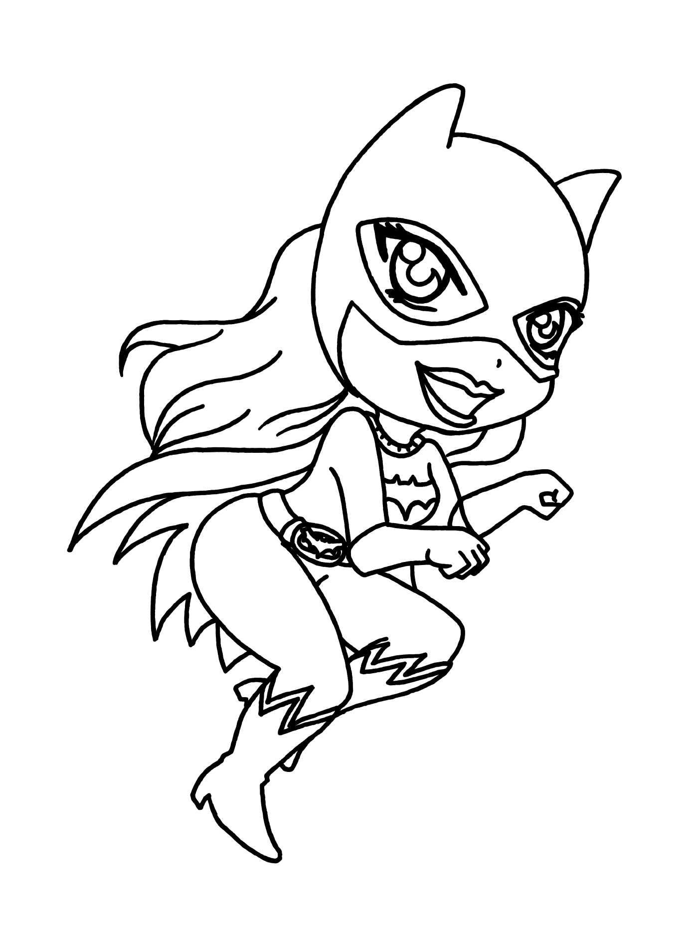   Catwoman mini super-héroïne 
