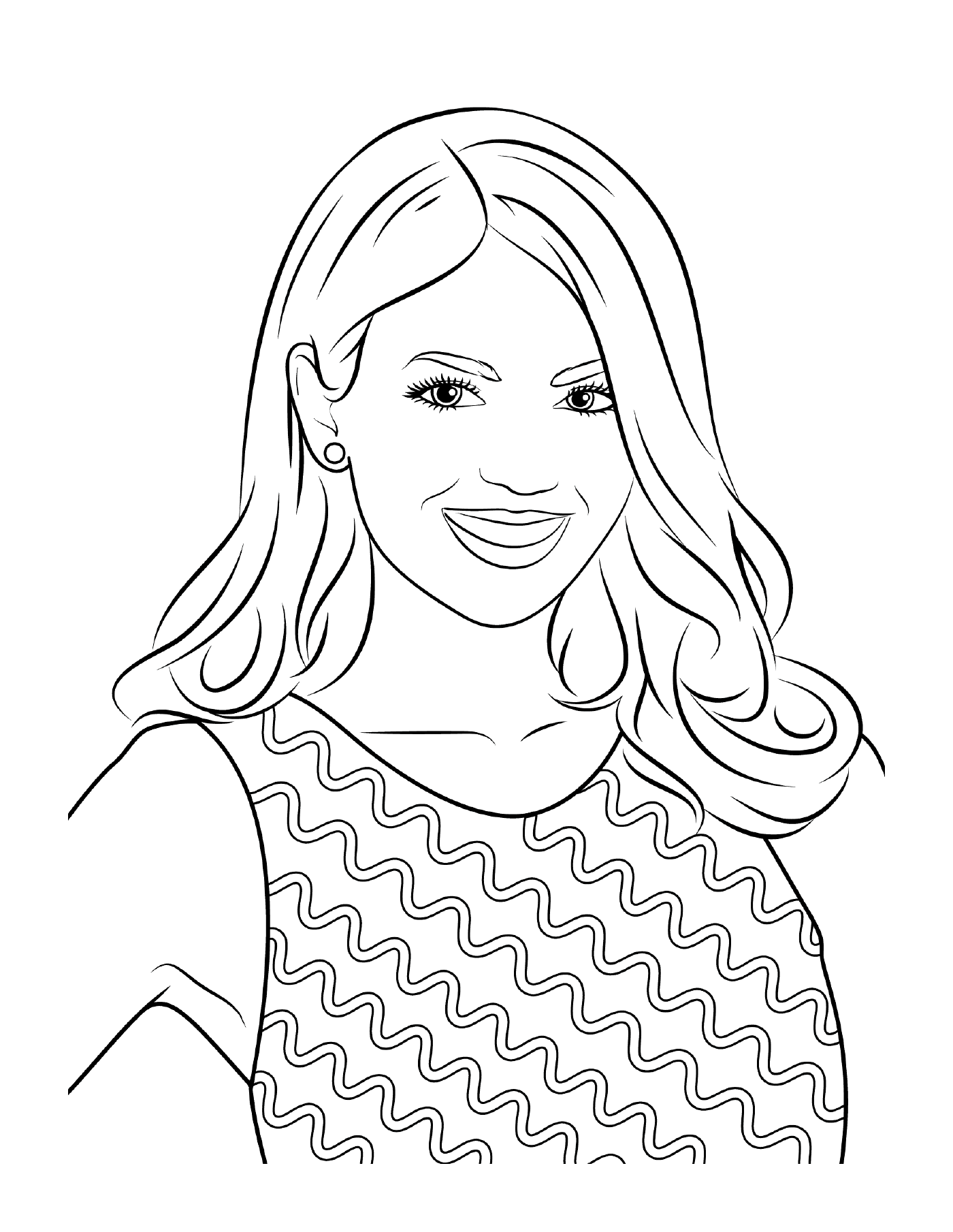   Victoria Justice, célèbre star, souriante 