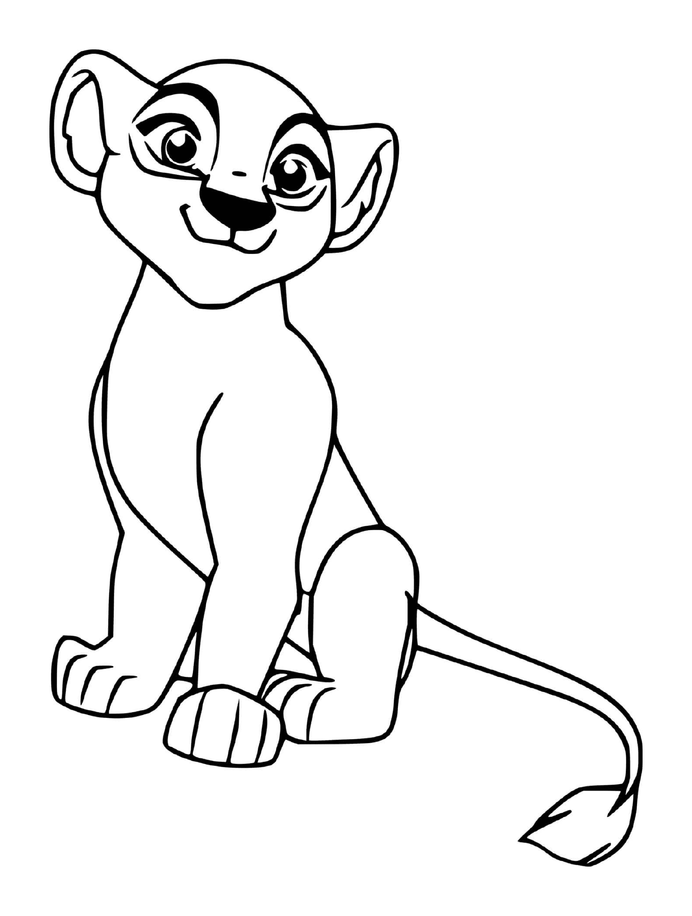   Kiara, le petit lionceau 
