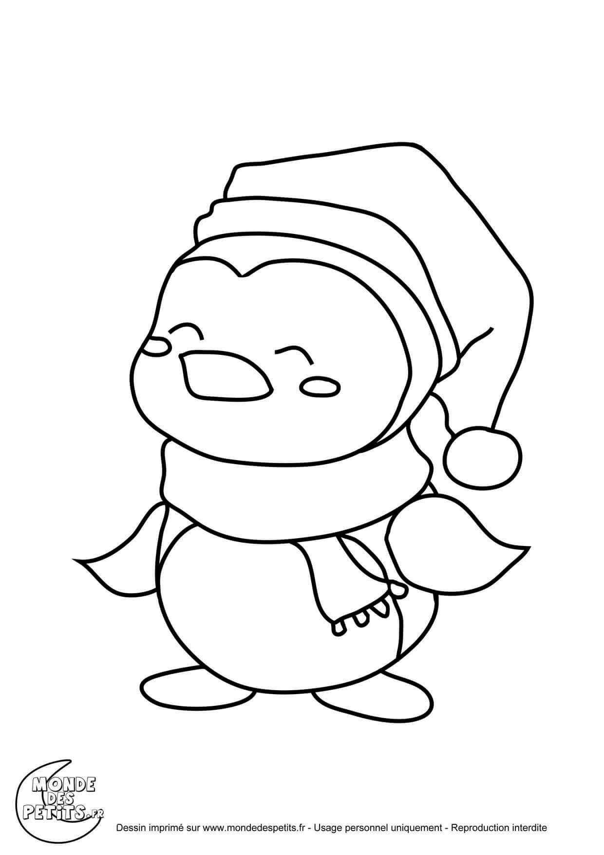   Pingouin de Noël 