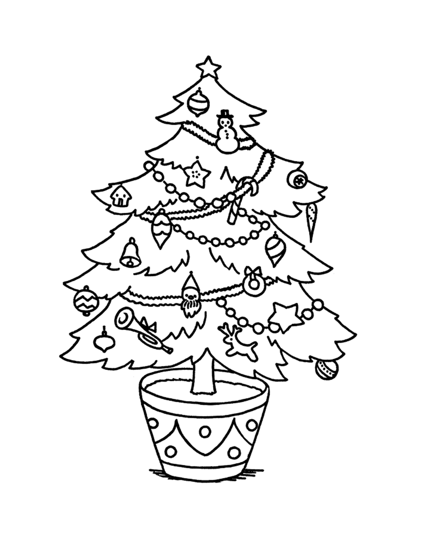   Un arbre de Noël 