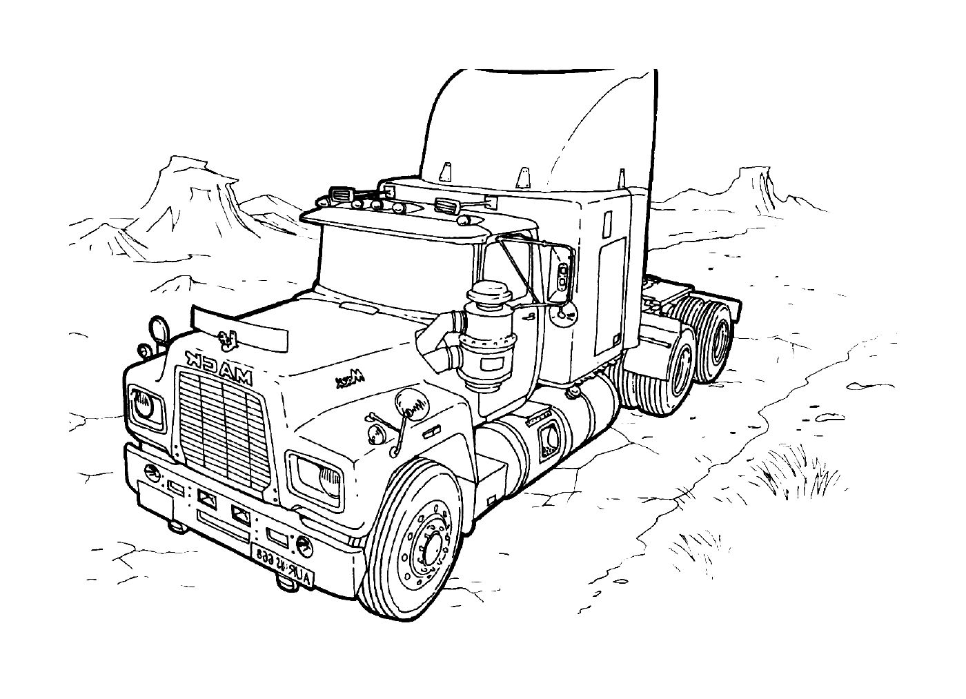   Camion Mack 