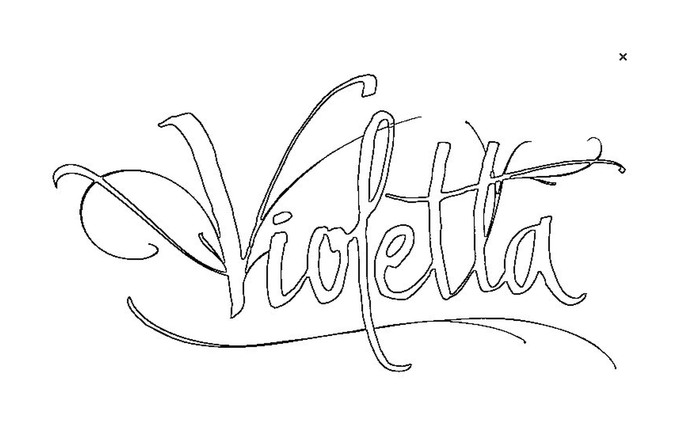   Logo Violetta 