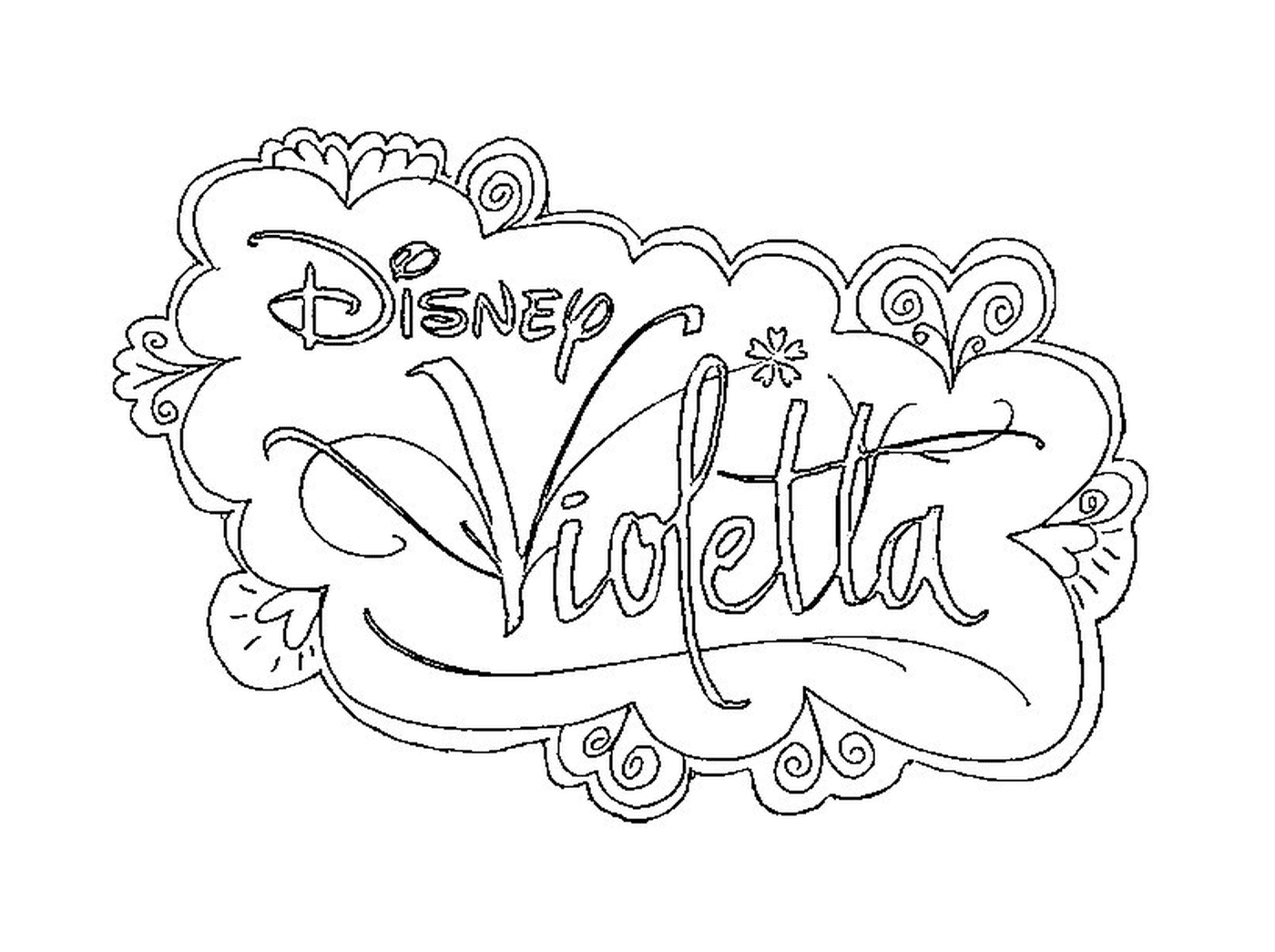   Logo Disney Violetta 