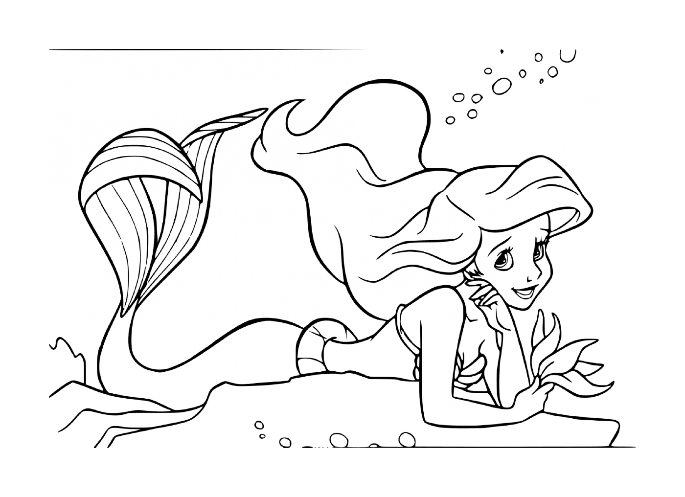   La petite sirène Ariel 