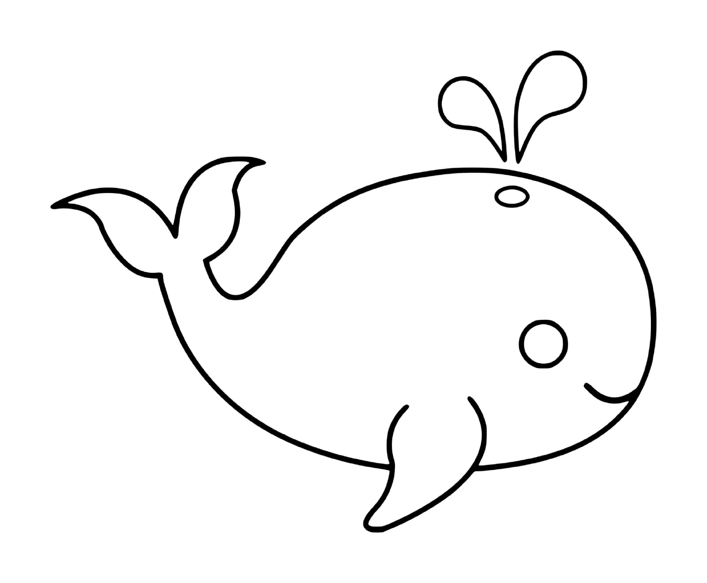   une baleine 