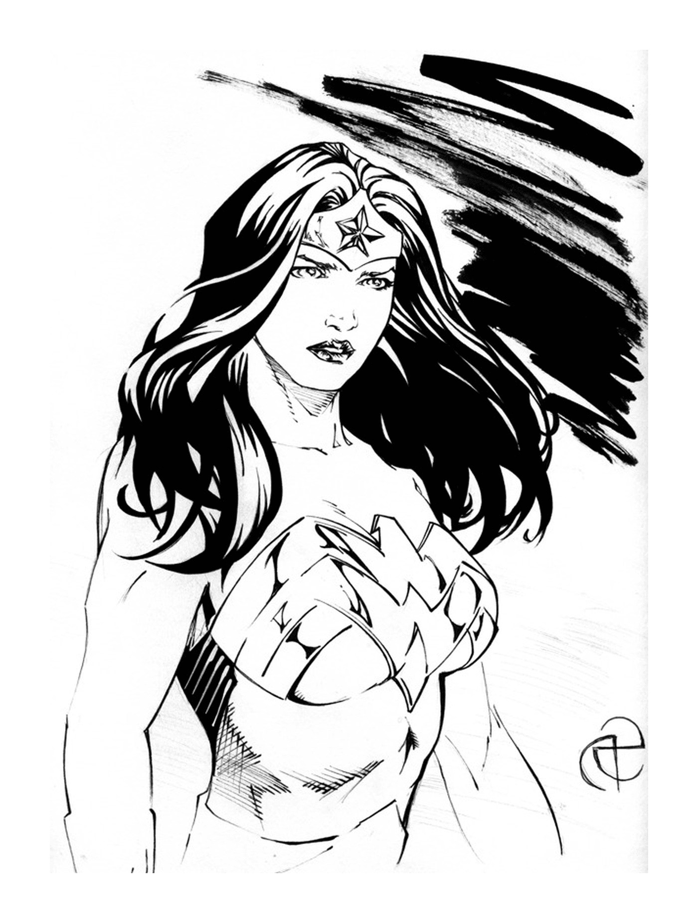   Portrait de Wonder Woman 