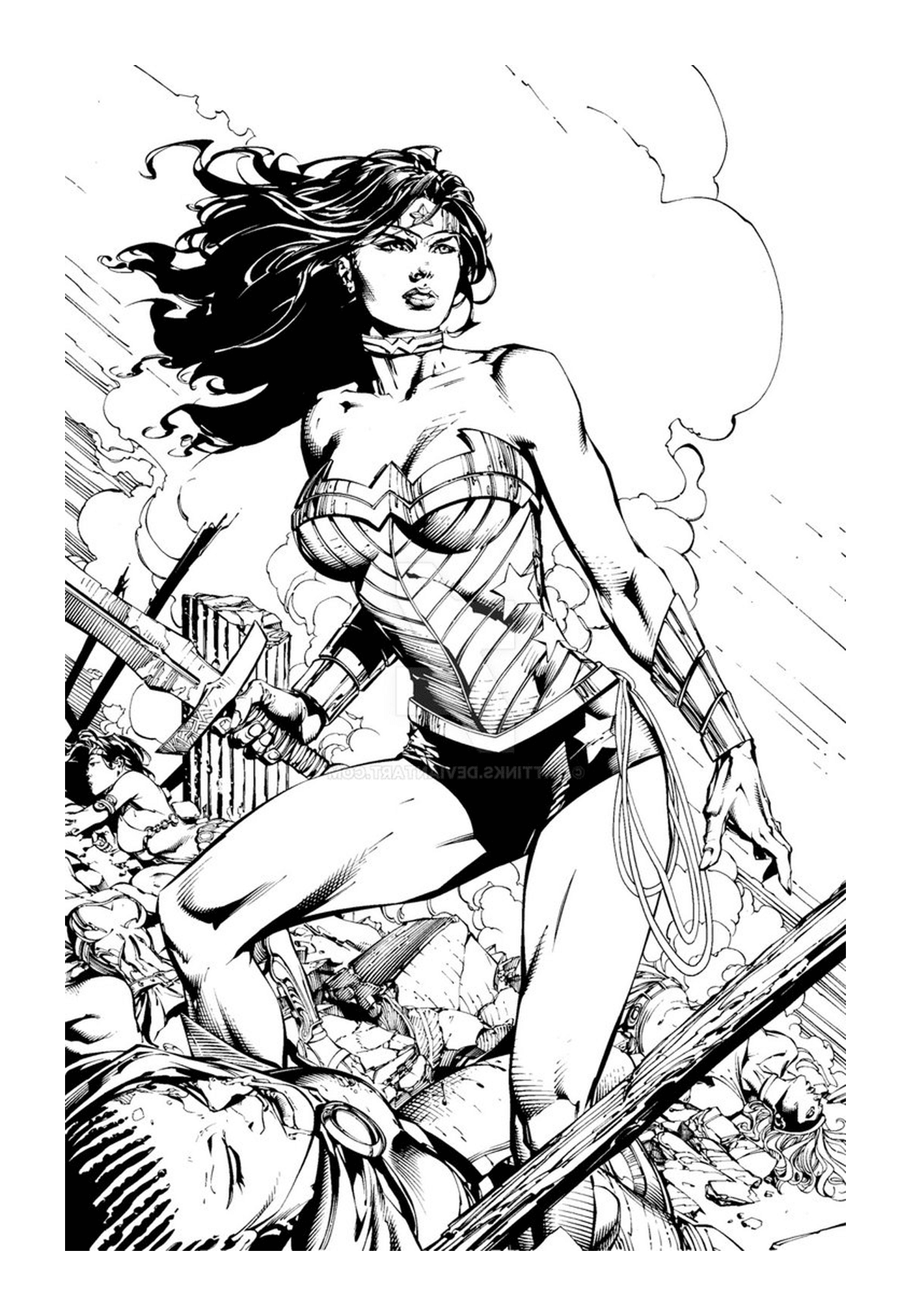   Wonder Woman par Battinks 
