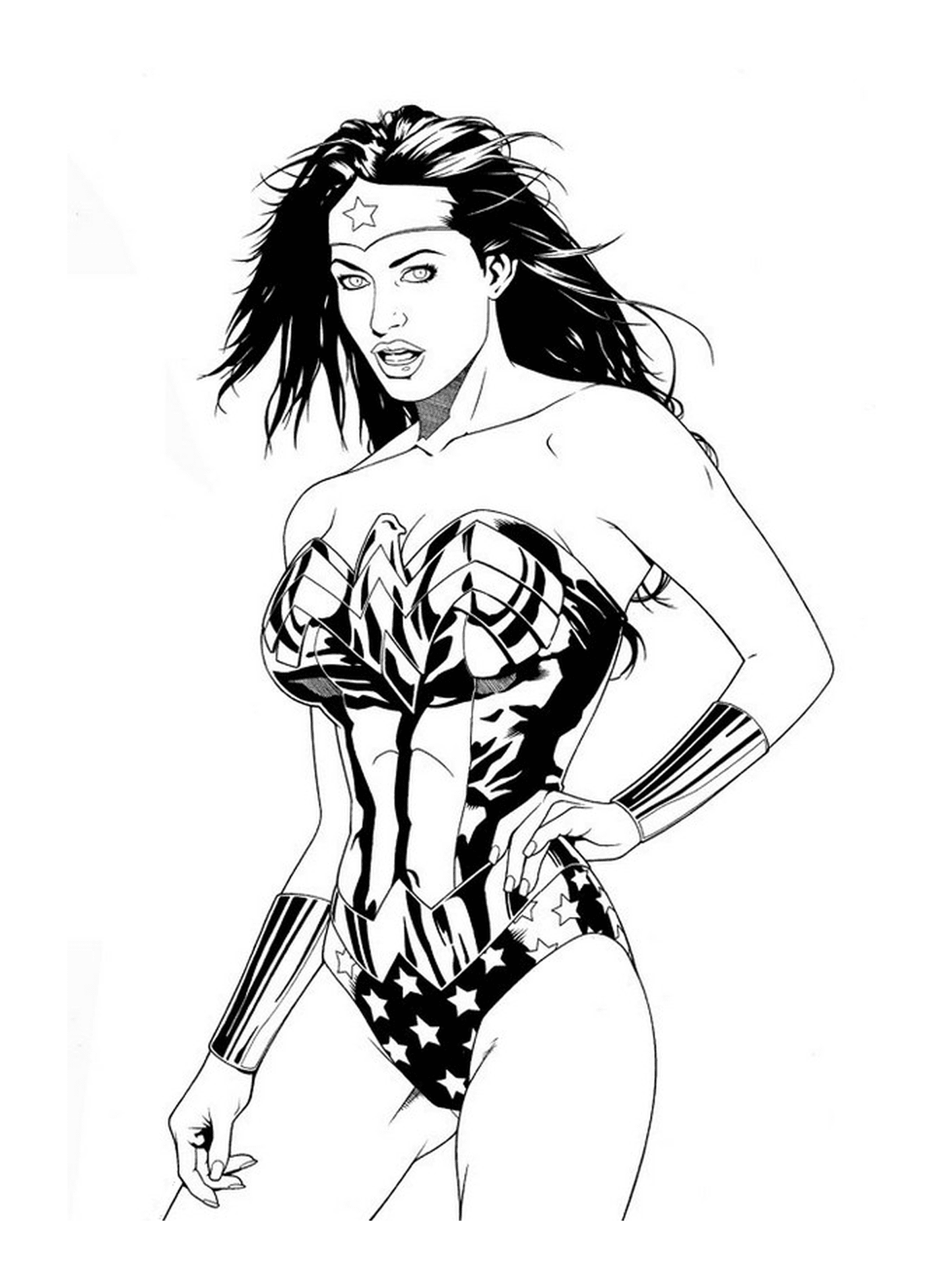   Image imprimable de Wonder Woman 