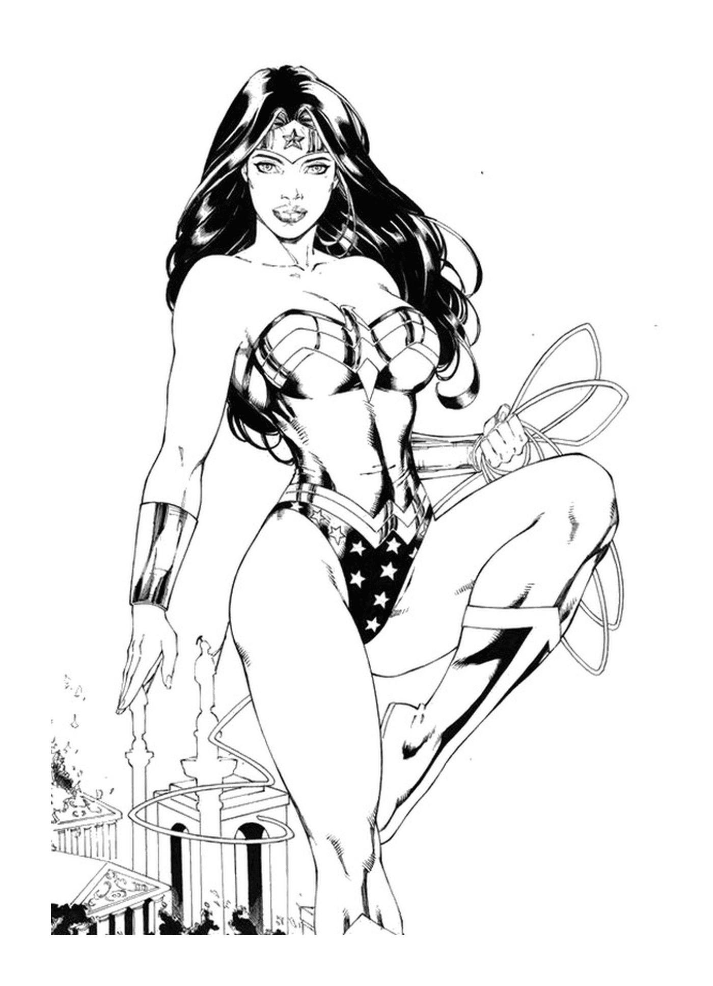   Wonder Woman et Supergirl 