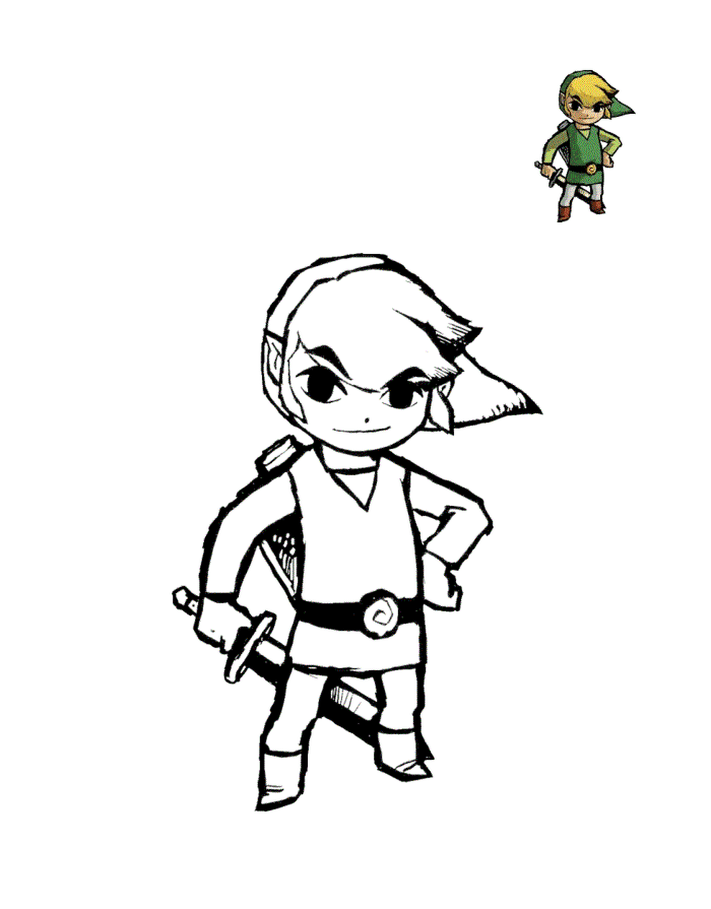   Link, le héros des Kokiri 