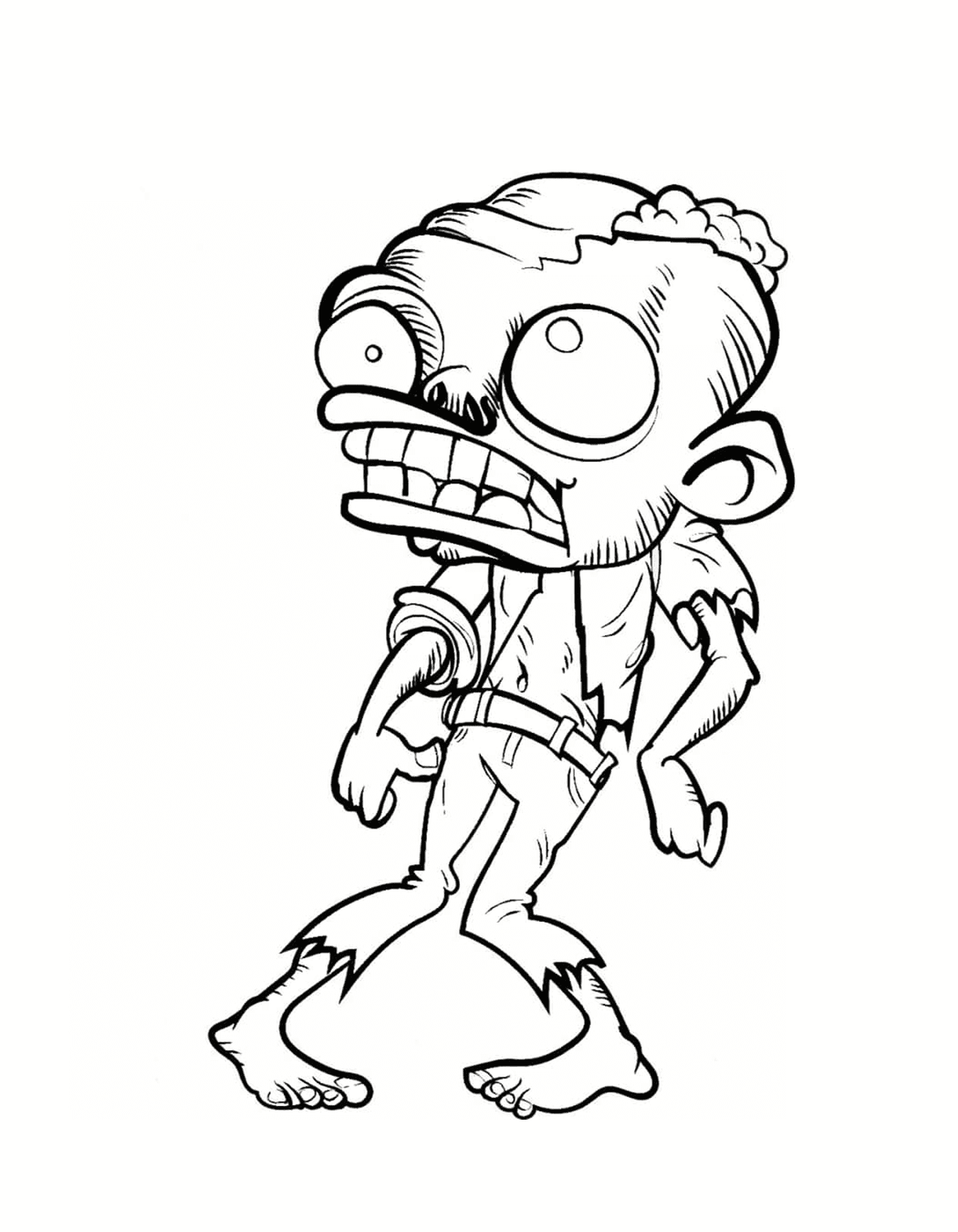   Un zombie vraiment moche 