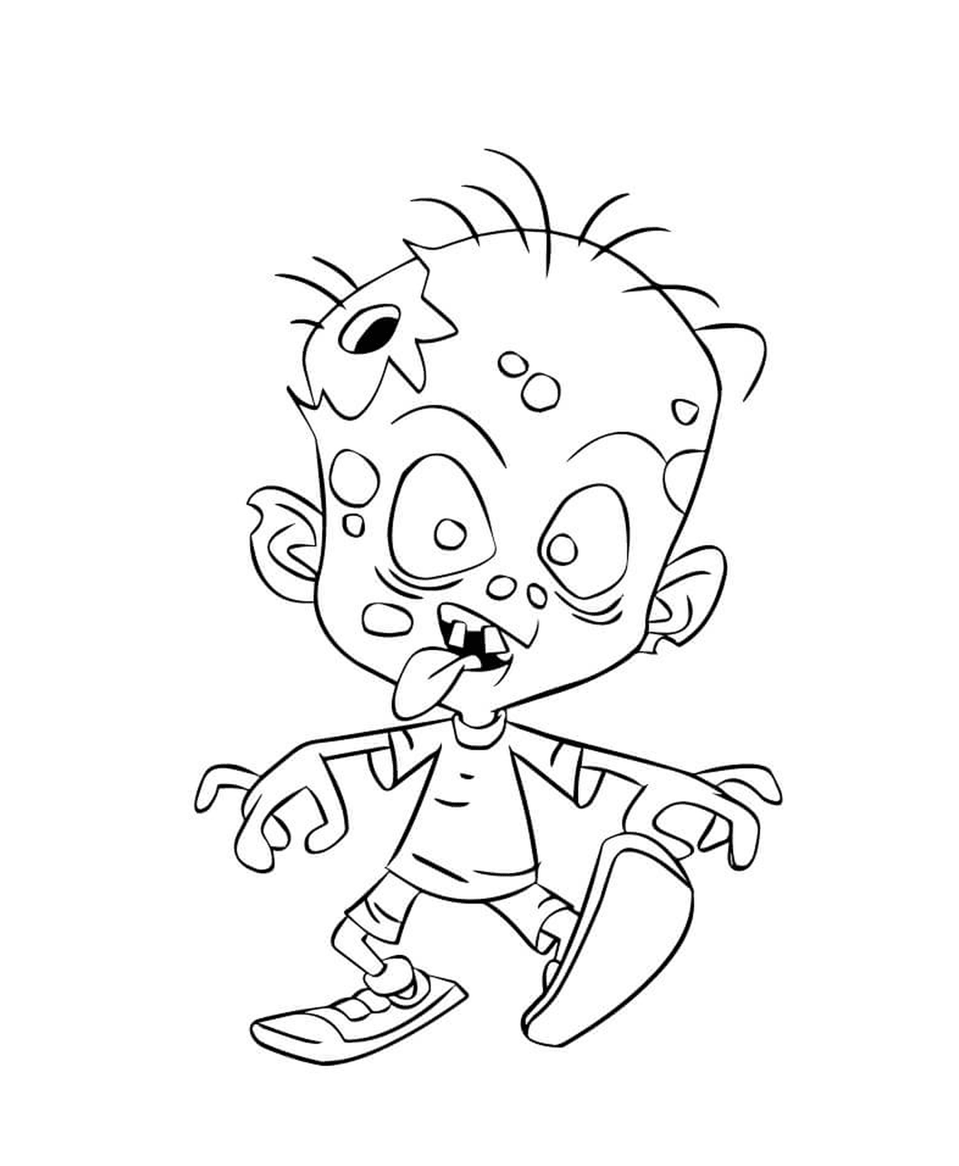   Un bébé zombie enfant 